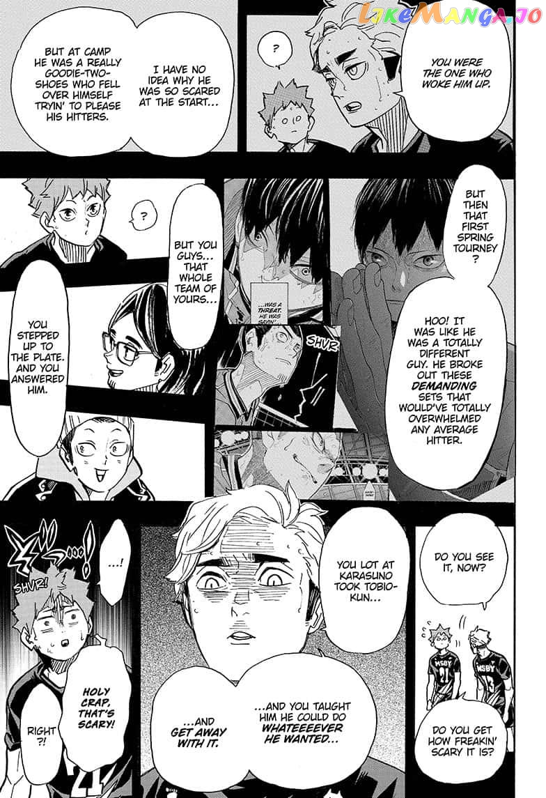 Haikyuu!!, Chapter 389 image 12